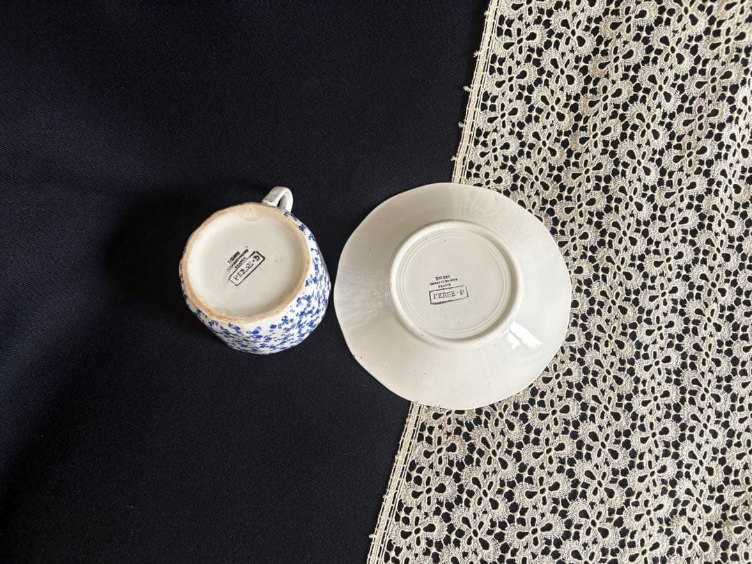 サルグミンヌ ペルス PERSE ショコラカップ カップアンドソーサー