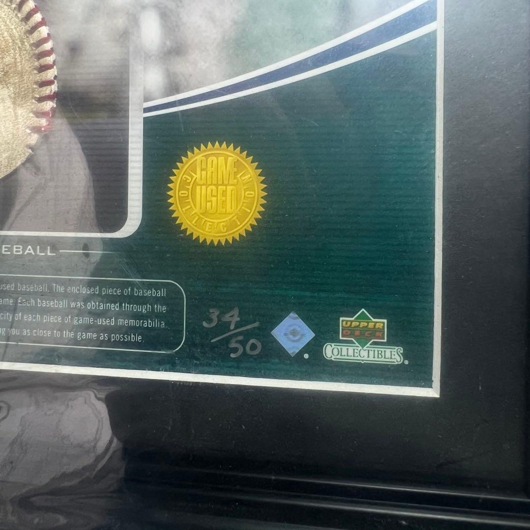 【限定50枚】シアトル・マリナーズ イチロー ゲームユーズド