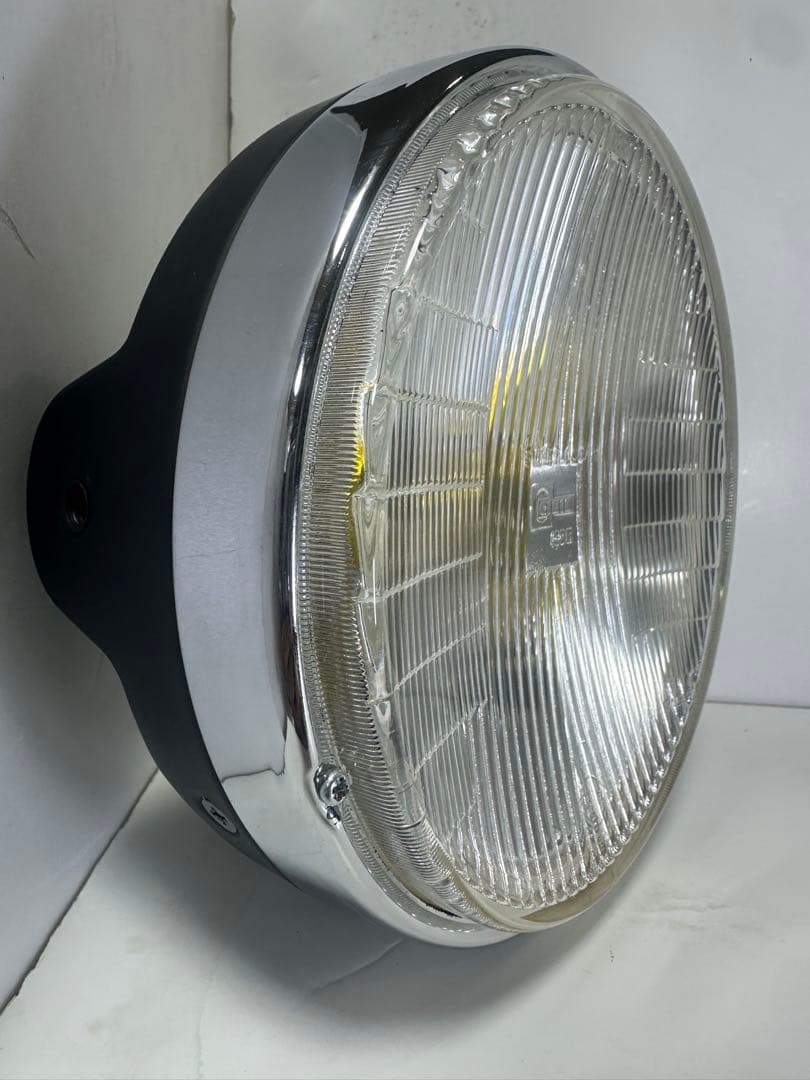 希少当時物シビエスーパーオスカー180πシビエ凹みレンズ付きヘッドライトASSY