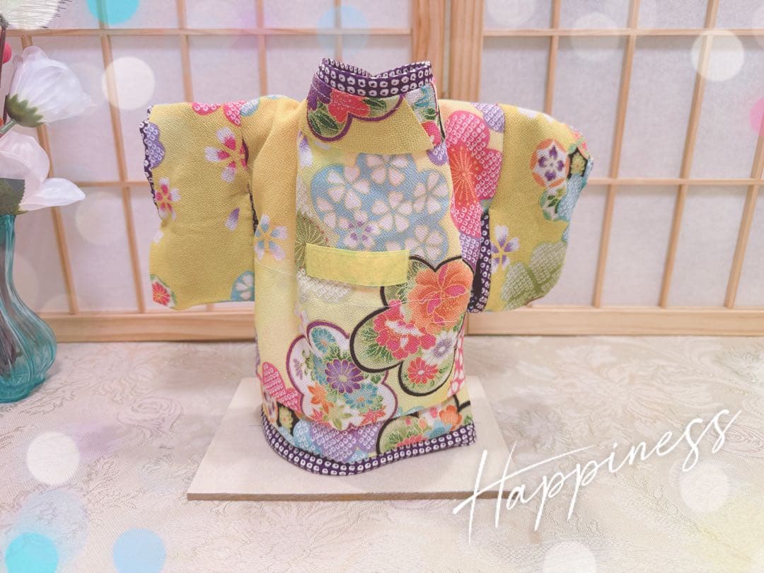 B443.pon2pan2☆犬オーダー☆犬お着物☆犬2ウェイお着物