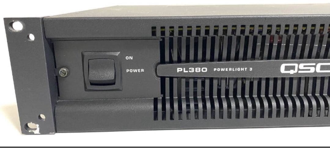 QSC PL380 パワーアンプ PAアンプ Power Amplifier ⑥