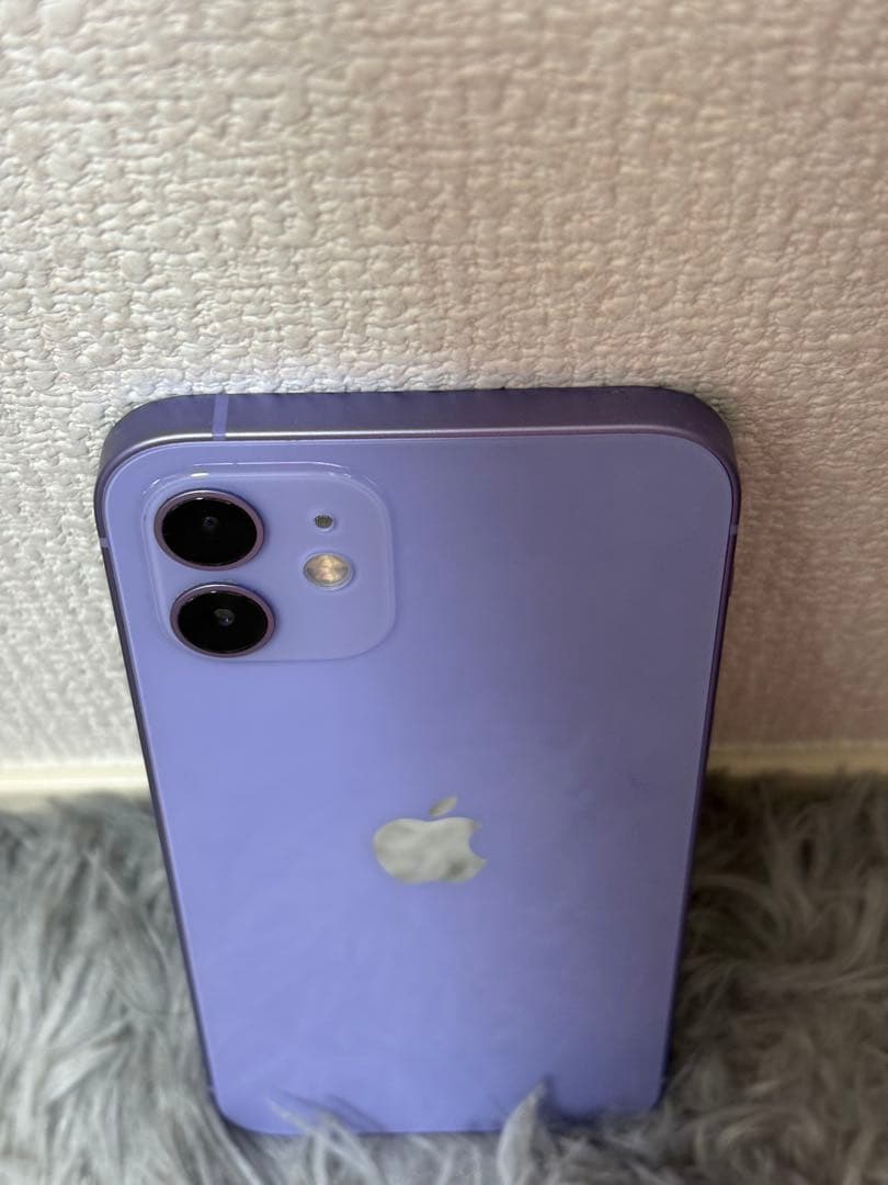 【美品】iphone12 本体 128gb パープル