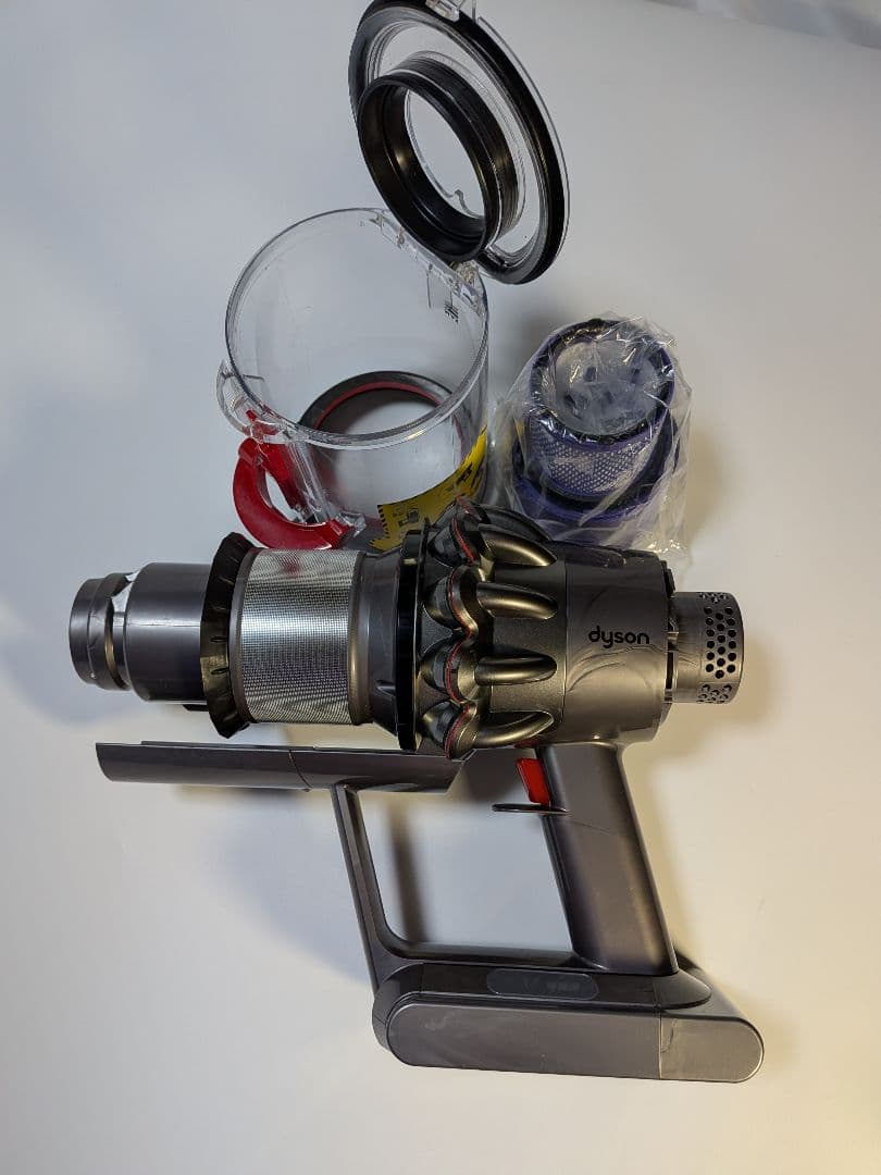 be955　52分　ダイソン　コードレス　SV12　稼働品　分解洗浄済　動作保証