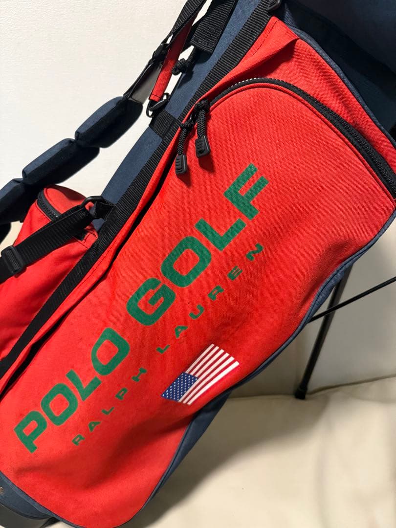 【送料込み】激レア　廃盤希少品　ポロ　POLO キャディバッグ