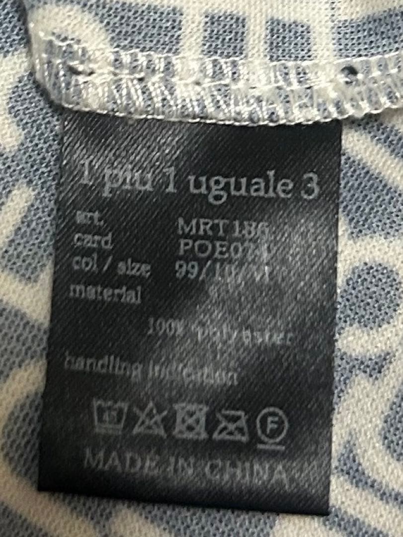 1piu1uguale3GOLFポロシャツ