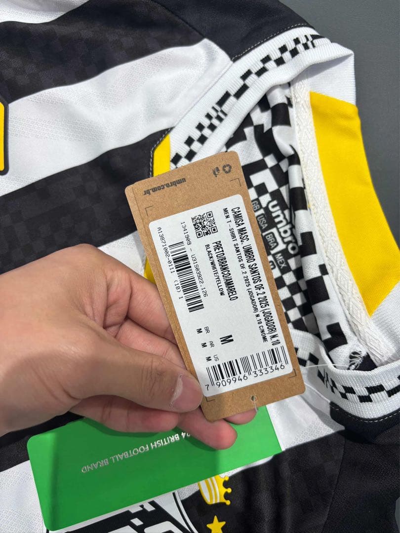 Santos FC Neymar Jr. シャツ 10番Mサイズ(正規品)