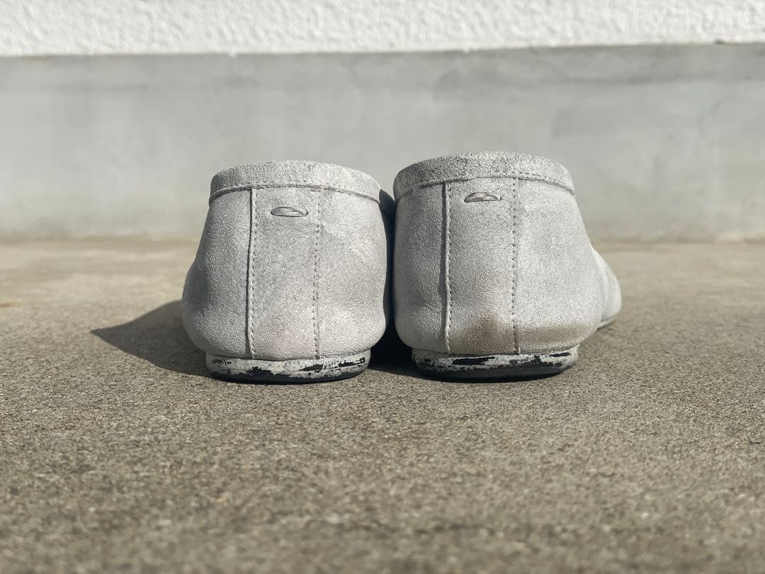 Maison Margiela Tabi 足袋 フラットシューズ ペイント