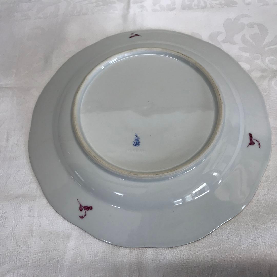 ヘレンド新品インドの華　プレート　25cm 1枚