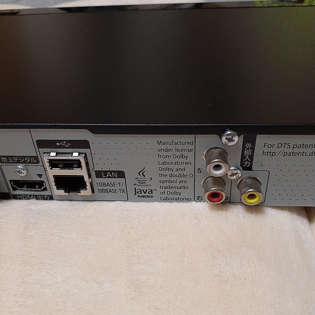 PanasonicブルーレイレコーダーDMR-BRW500　2015年製