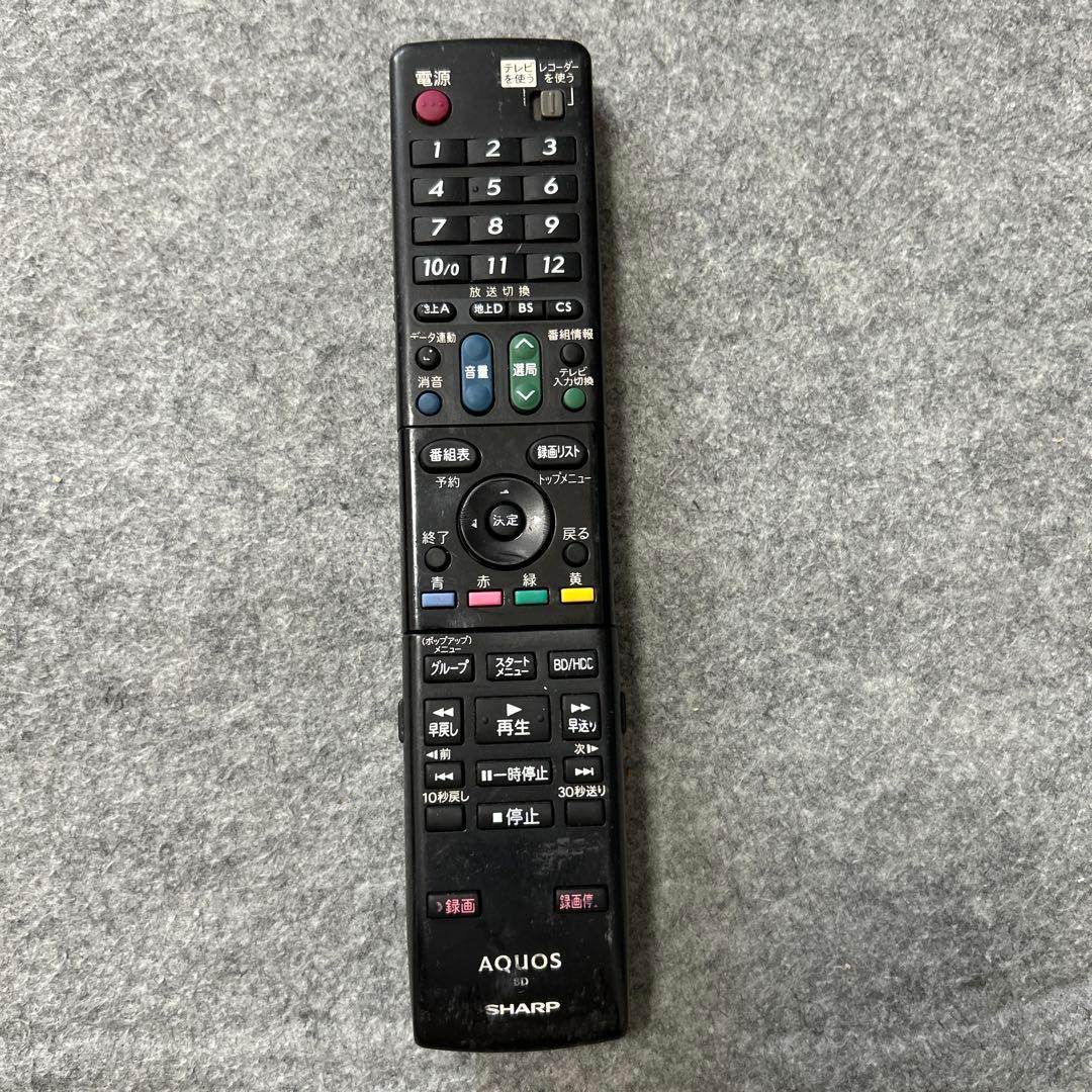 【ダブルチューナー　HDD 1TB】SHARP AQUOS BD-HDW80