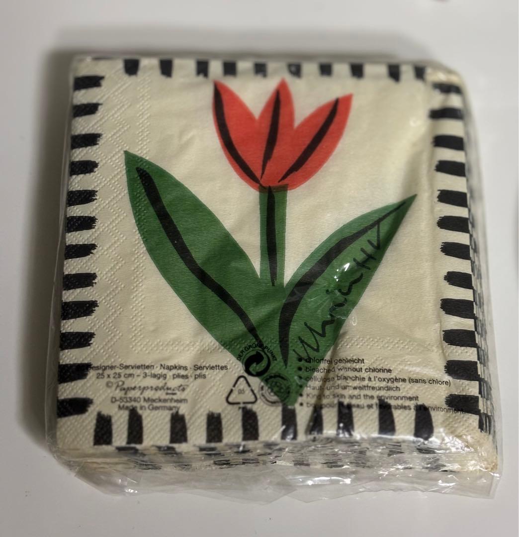 コスタボダ　チューリッパ　プレートペア　廃盤品　未使用