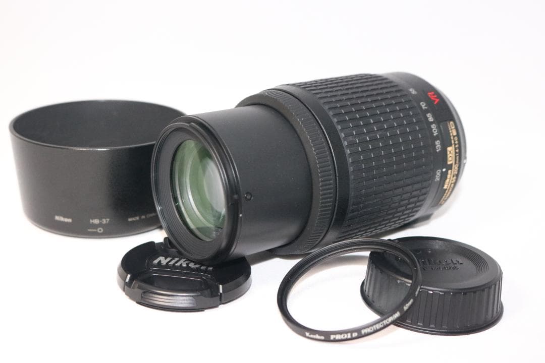 ⭐手振れ補正⭐大人気 AF-S 55-200mm VR⭐ 望遠レンズ⭐Nikon