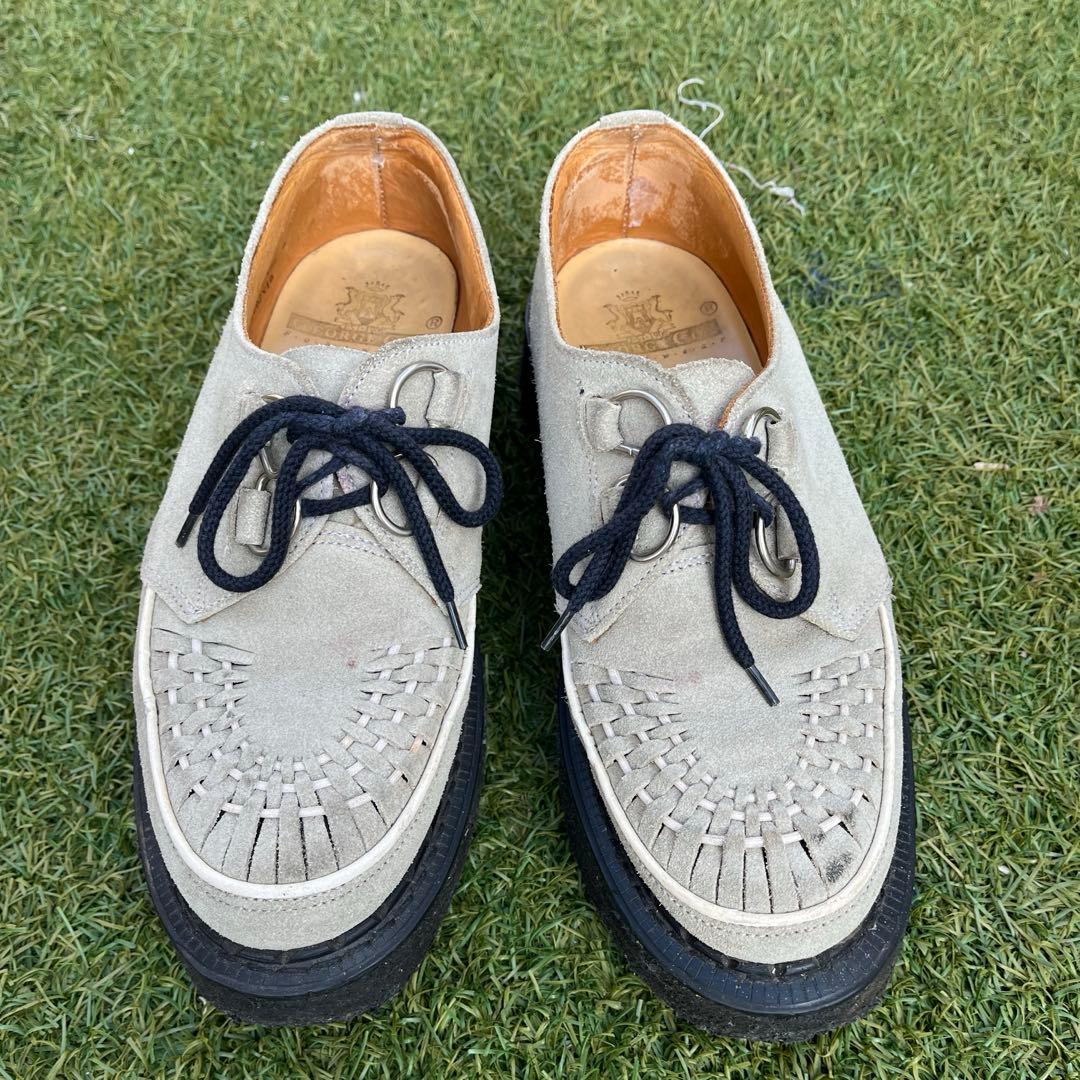 E COX／ジョージコックス／ラバーソール／イングランド製／3588