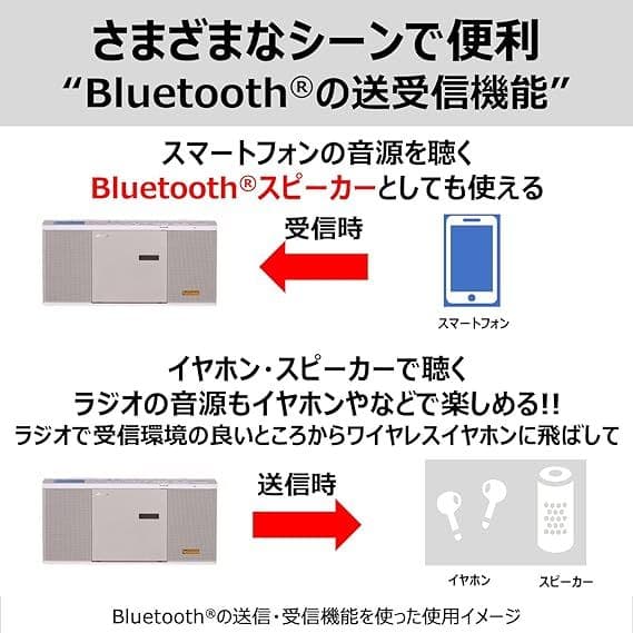TOSHIBA TY-ANX2(K) CDラジオ コンパクトスリム