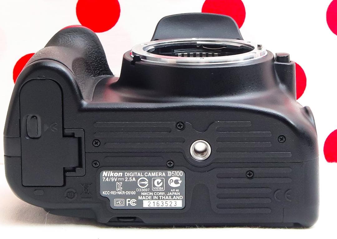 Nikon D5100❤スマホに転送できる！❤自撮り＆動画撮影可❤ダブルレンズ