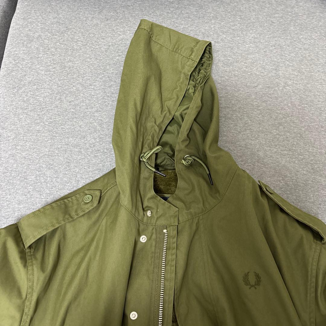 フレッドペリー　モッズコート Fur Lined Fishtail Parka