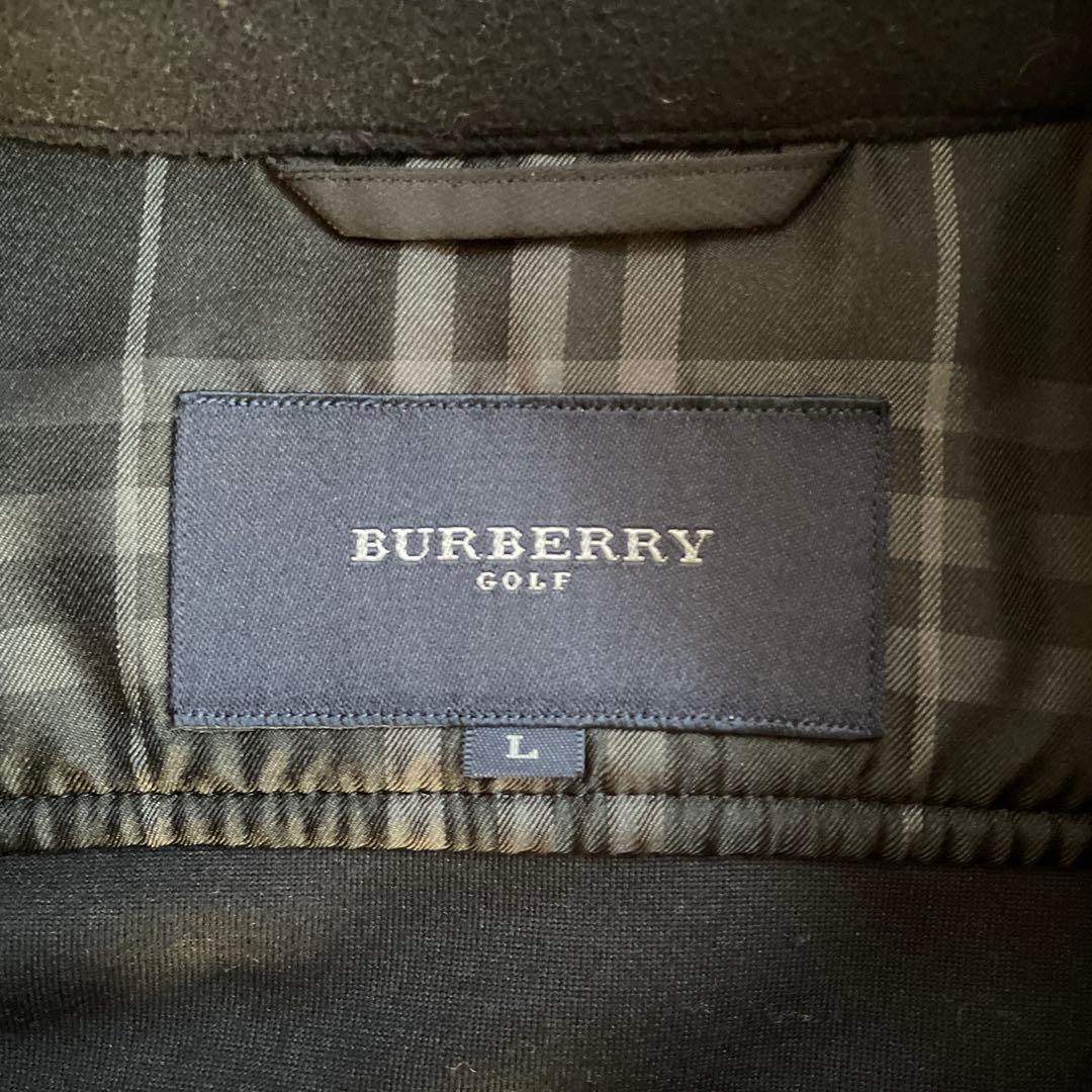 【美品】BURBERRY GOLF Lサイズ 黒ハイブリッド