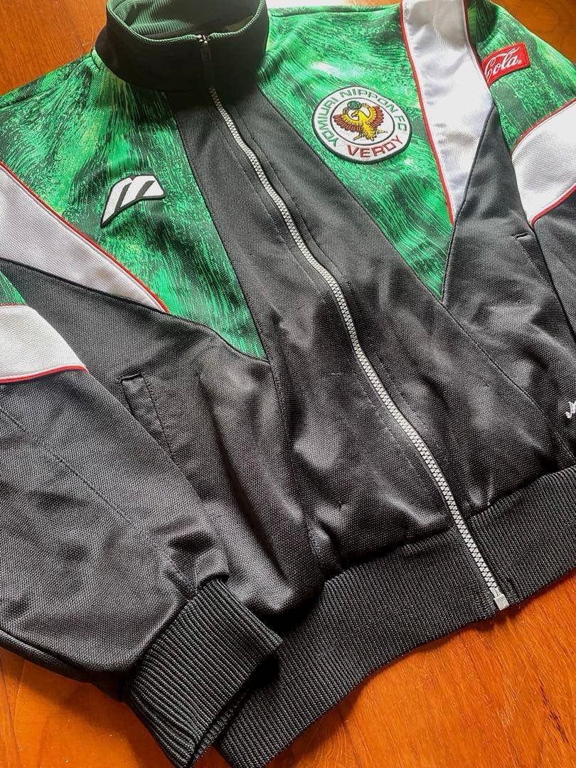 90s ミズノ 読売ヴェルディ トラックジャケット ジャージ 実使用品 レア
