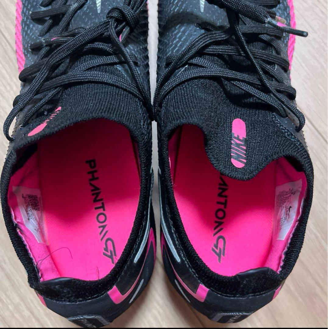シューズ NIKE PHANTOM GT ELITE FG \"Black Pink\"