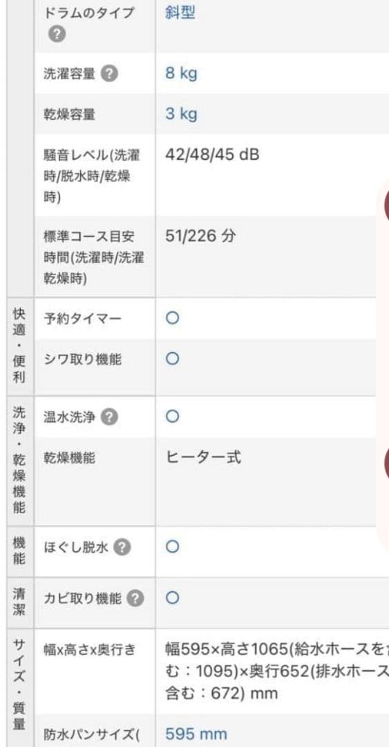 アイリスオーヤマ　２０２１年製ドラム式洗濯機　FLK832 左開き