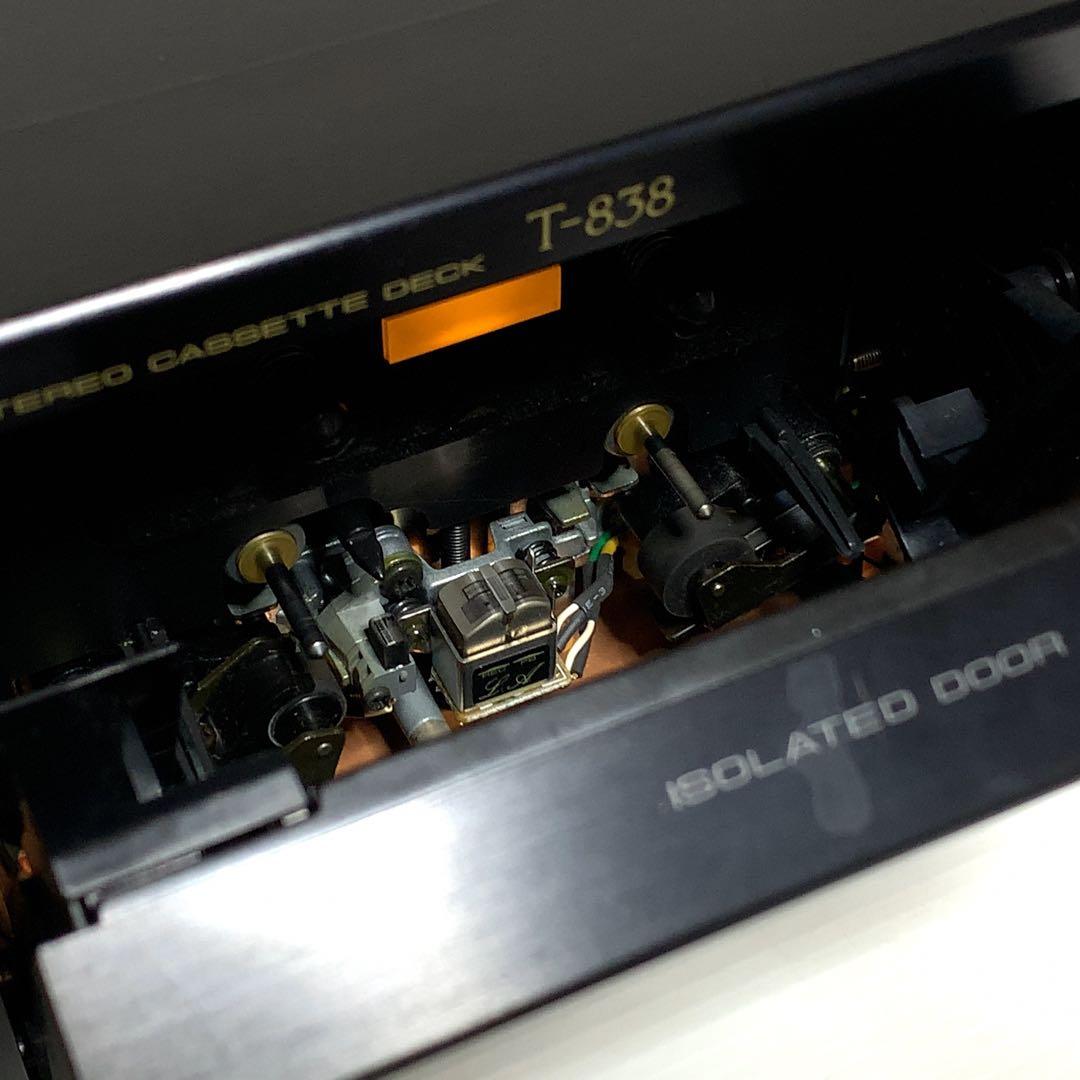 希少　動作品　Pioneer T-838 パイオニア　カセットデッキ　美品