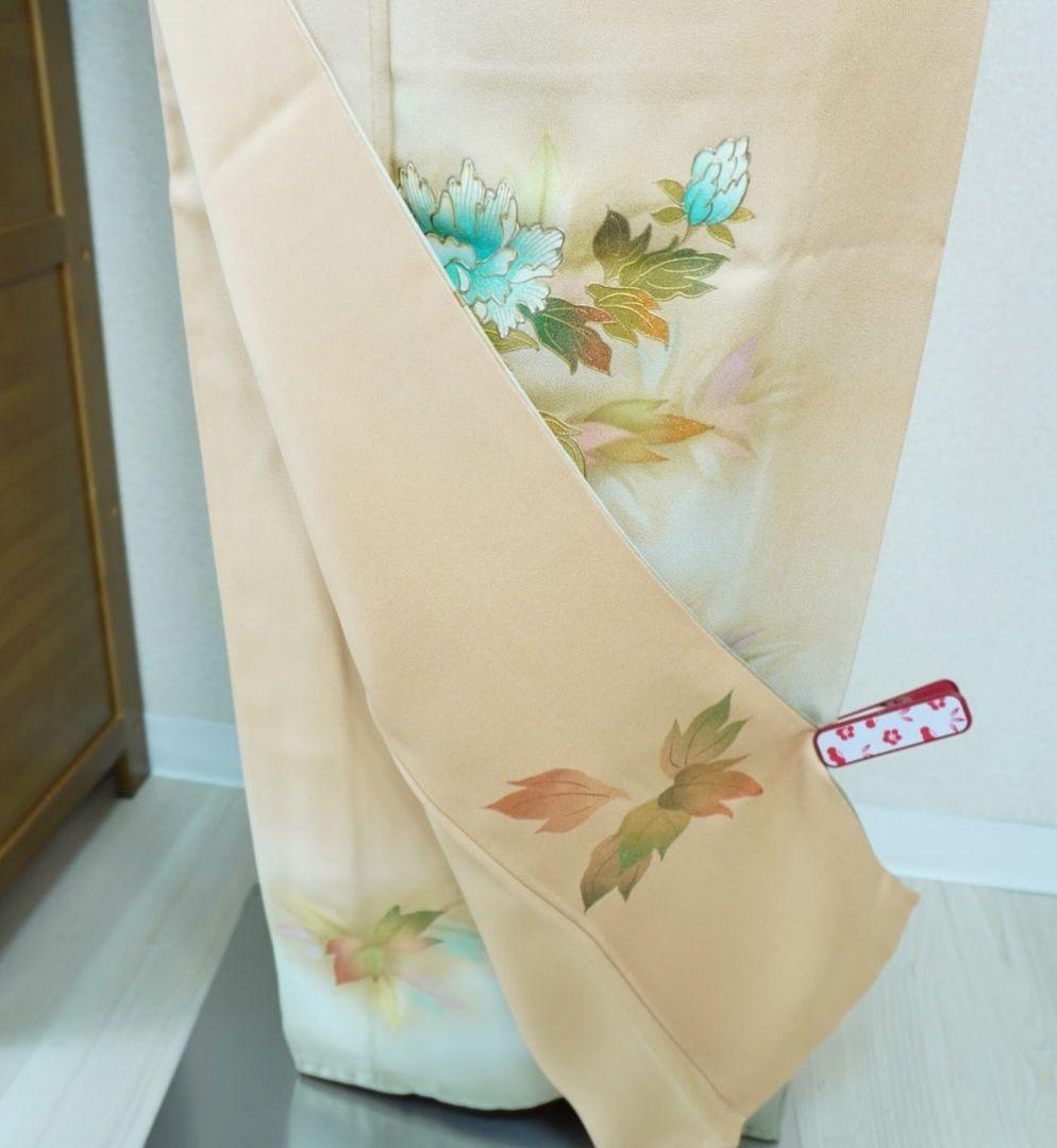 訪問着 セット4点 a193A 正絹　入学式　結婚式　七五三　お宮参り