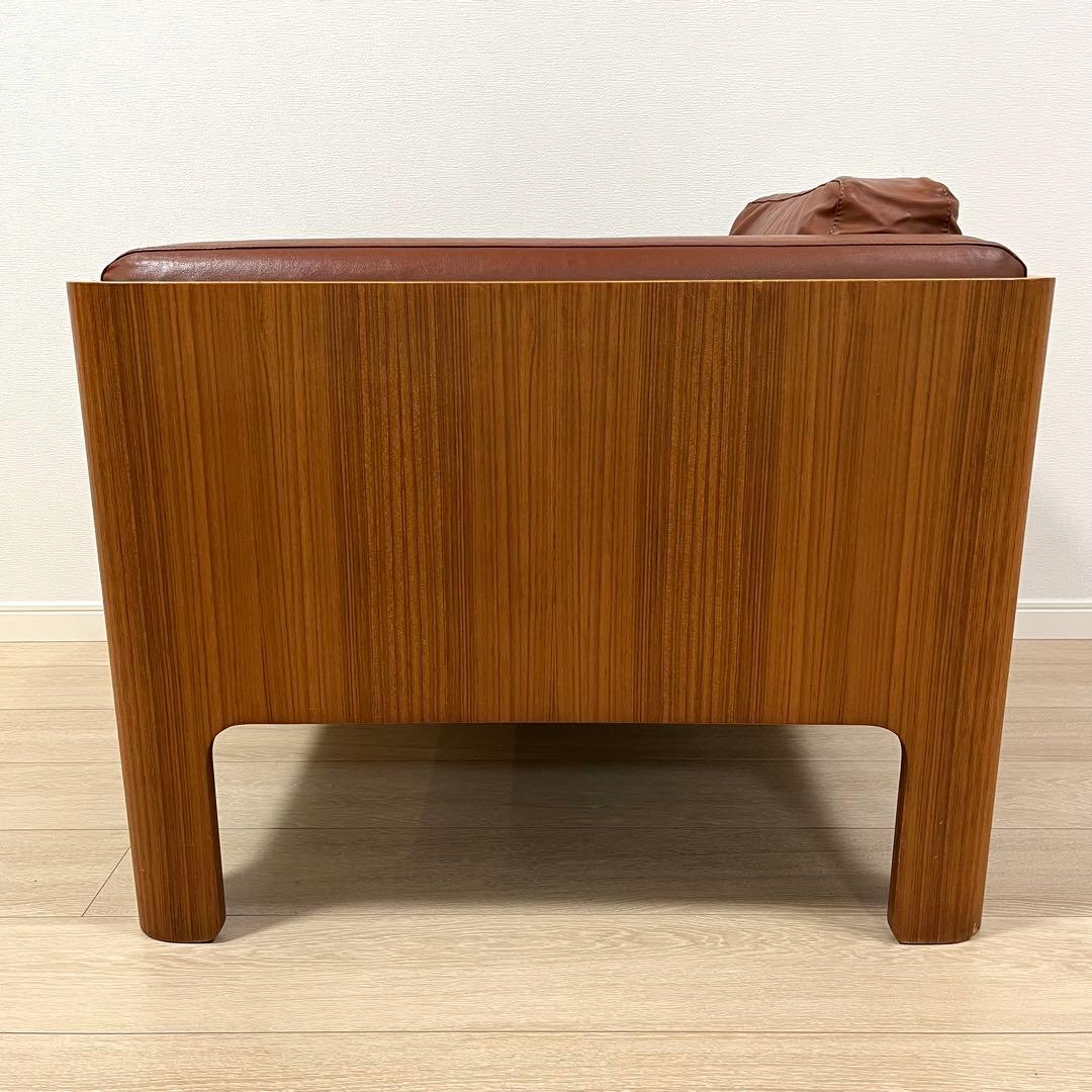 (せ34)天童木工 剣持勇デザイン Hacoチェア 1人掛けソファ イージー