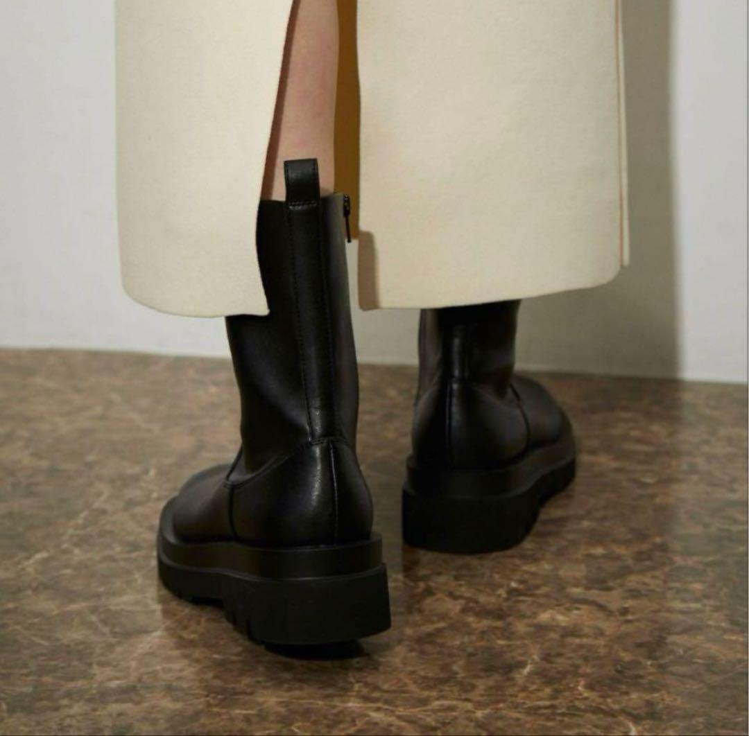 ADAM ET ROPE' トラックソールストレッチブーツ　36