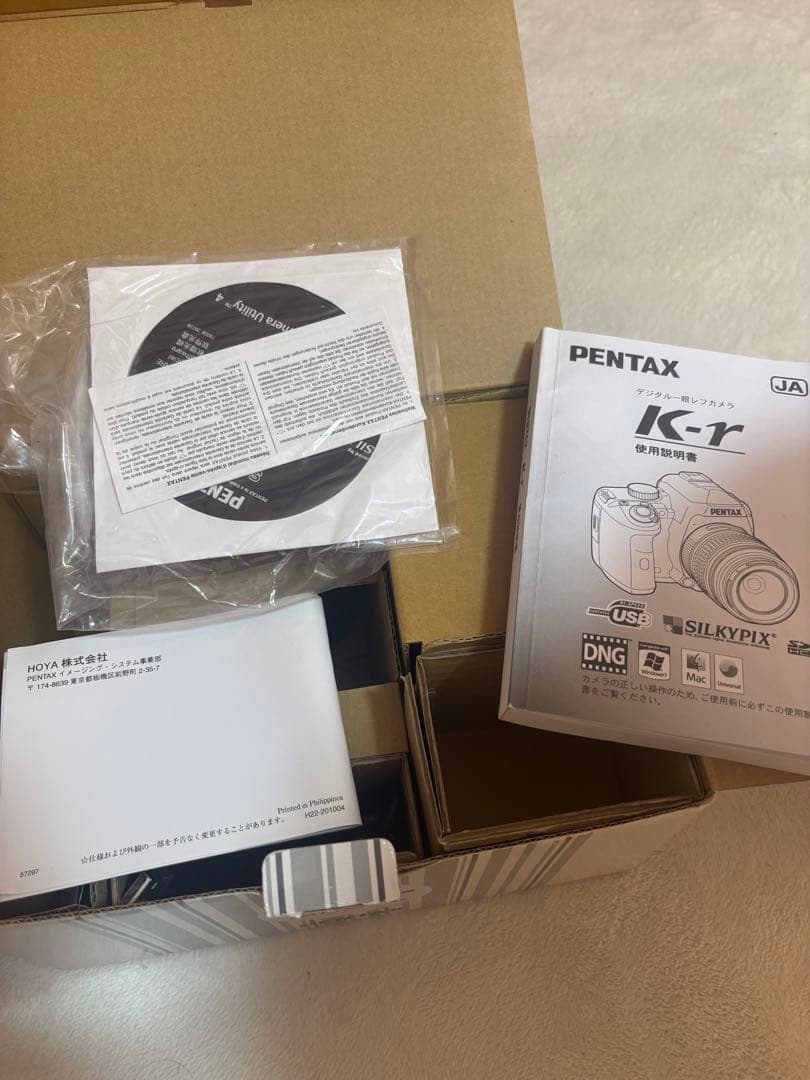 PENTAX K-r ホワイト デジタル一眼レフカメラ