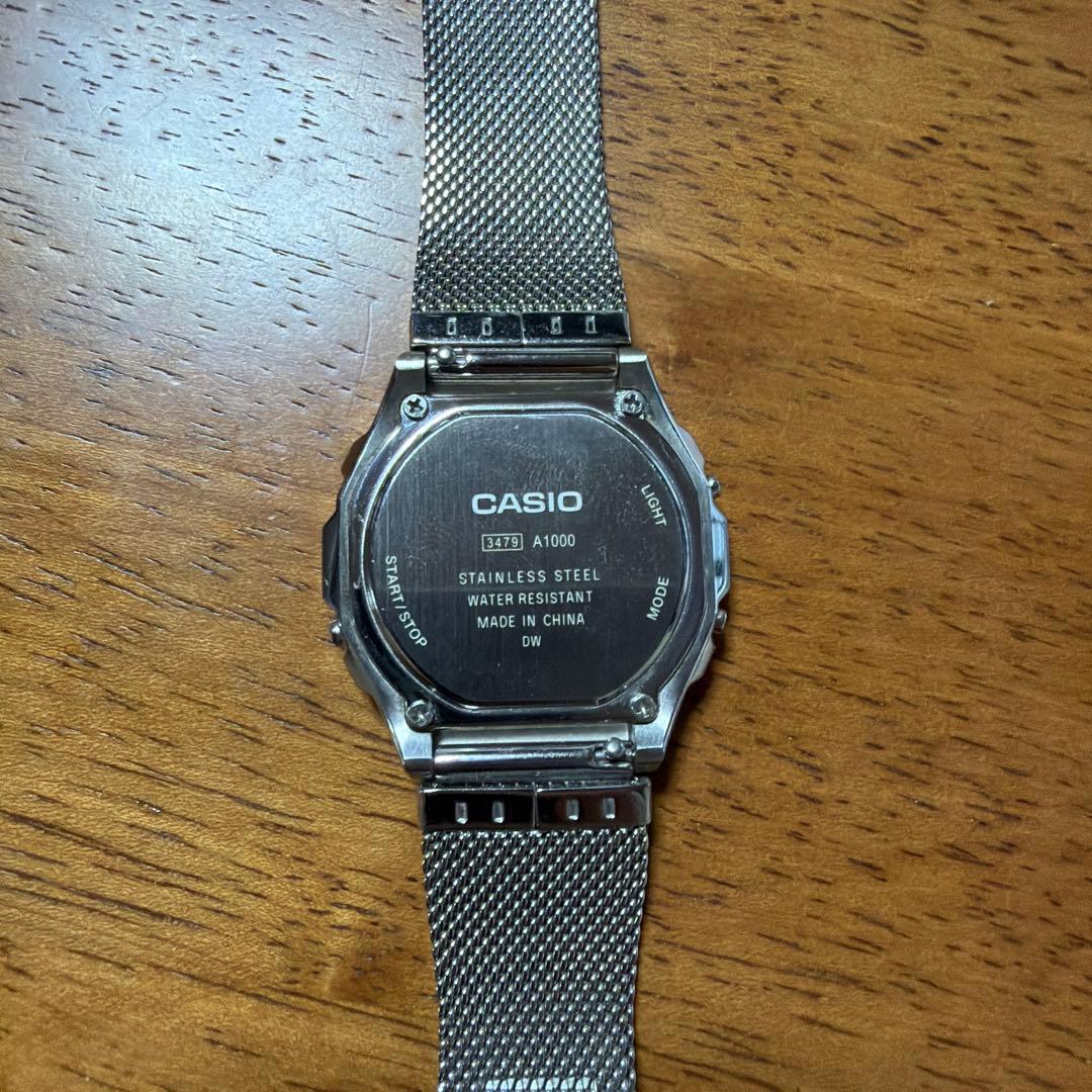 ド*プ様 CASIO A1000M-1BJF クォーツ ユニセックス
