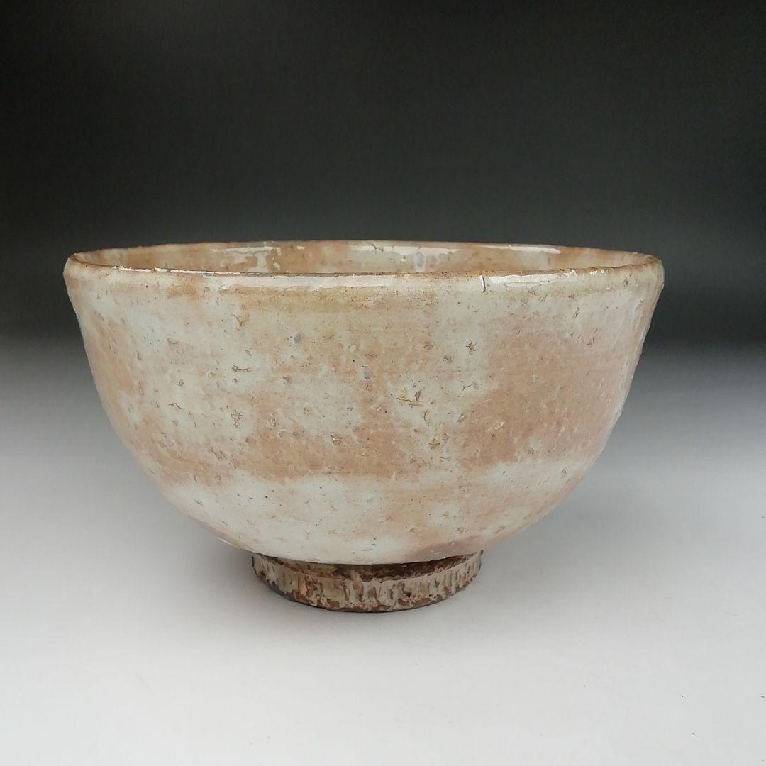 Ｔ４２６　茶碗　『萩焼』『田原謙次 造』　共箱　抹茶碗　茶道具