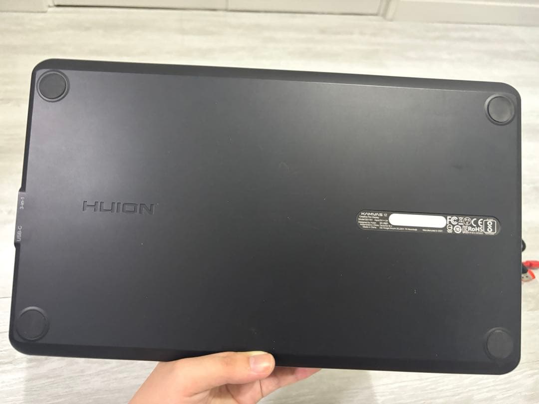HUION 液晶ペンタブレット本体 KANVAS 12