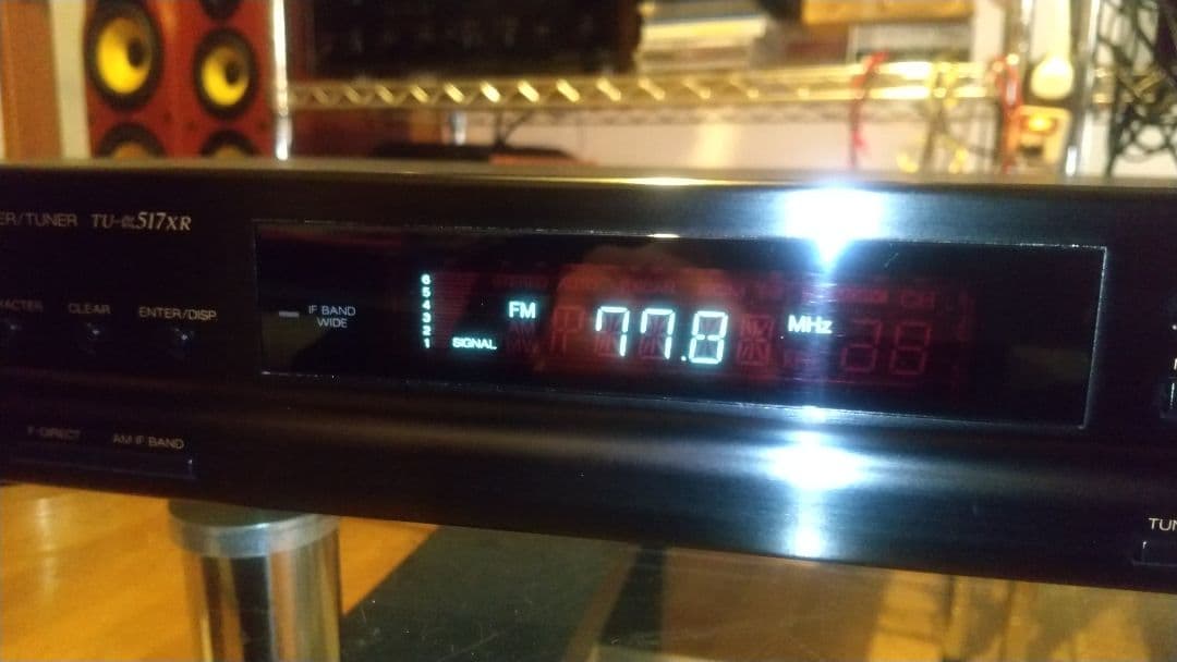 SANSUI TU-α517XR デジタルシンセサイザー ステレオチューナー