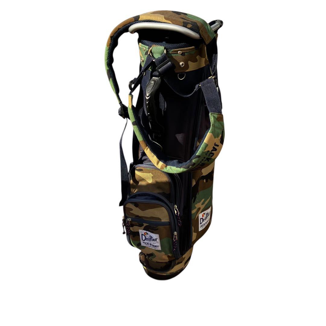 【カモフラ柄】ジャックバニーbyパーリーゲイツ キャディバッグ