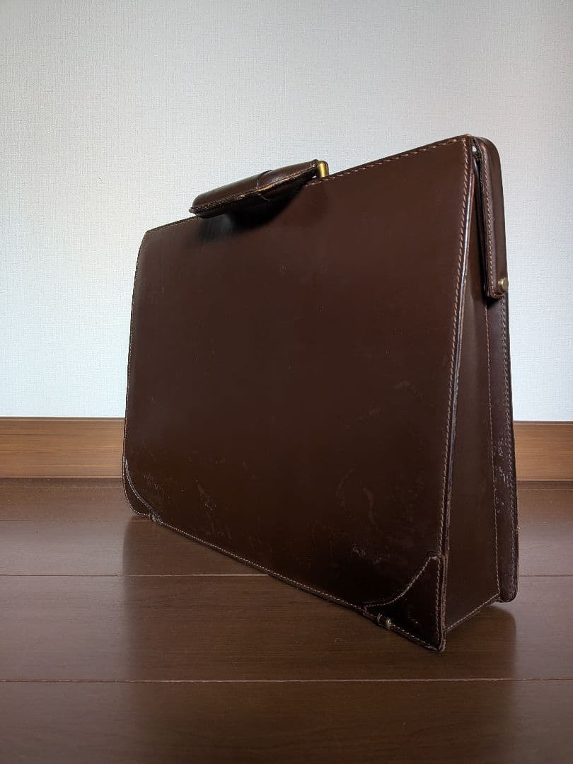 土屋鞄製造所　ブライドルレザー　ダレスバッグ