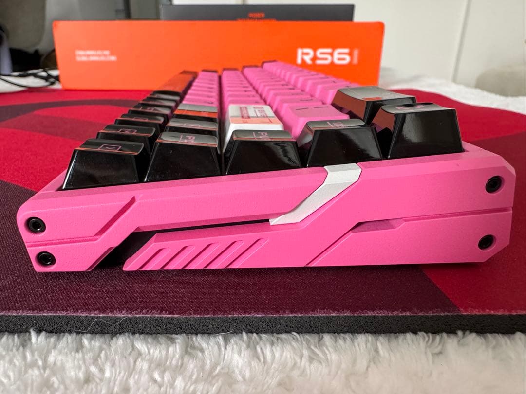 ATK GEAR RS6 Ultra メカニカルキーボード ピンク