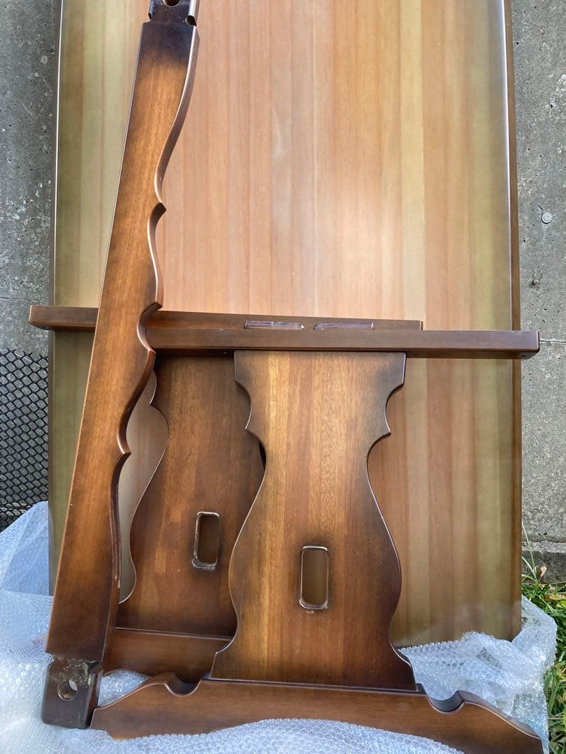 ナガノインテリア　ダイニングテーブル　６人用　高級テーブル　レトロ　廃盤品