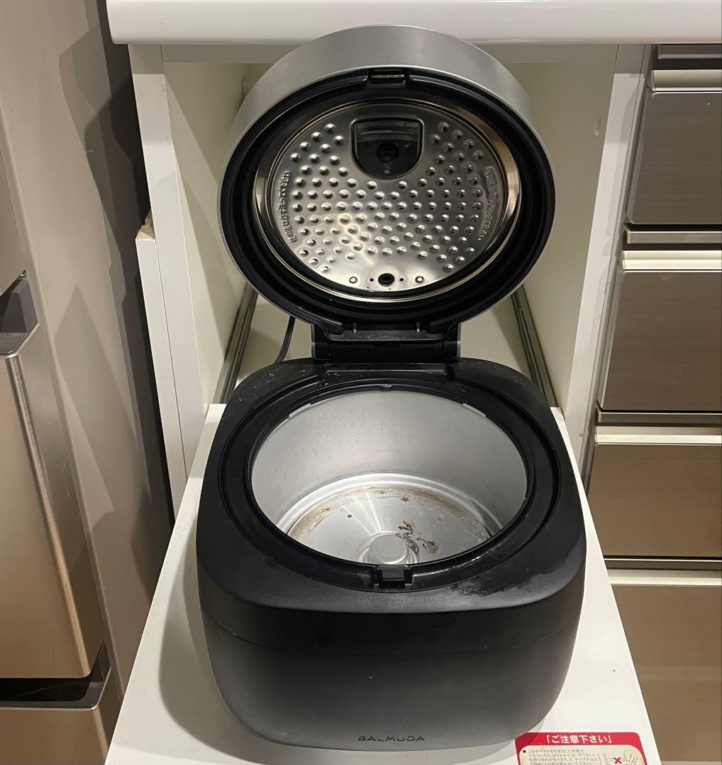 BALMUDA The Gohan炊飯器 K08A-BK ブラック 動作確認済み