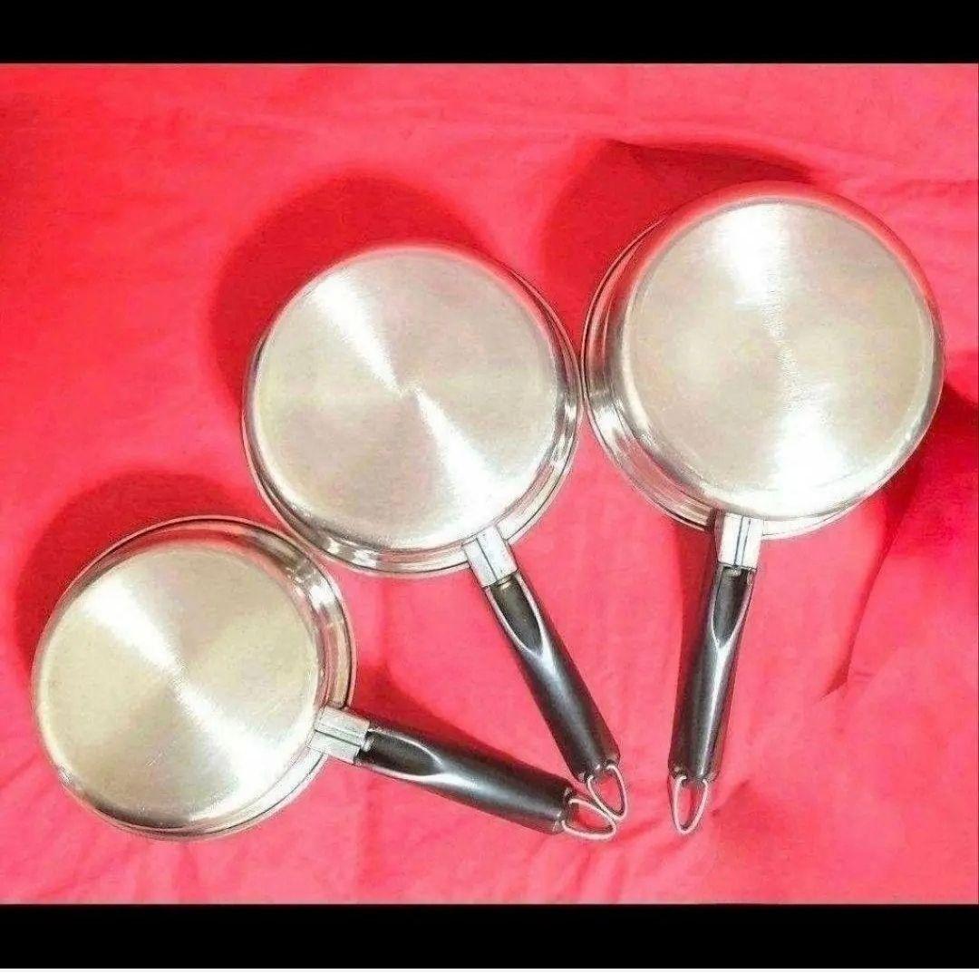 専用アムウェイ 大 中 小 ソースパン インダクションレンジ 対応 IH対応@