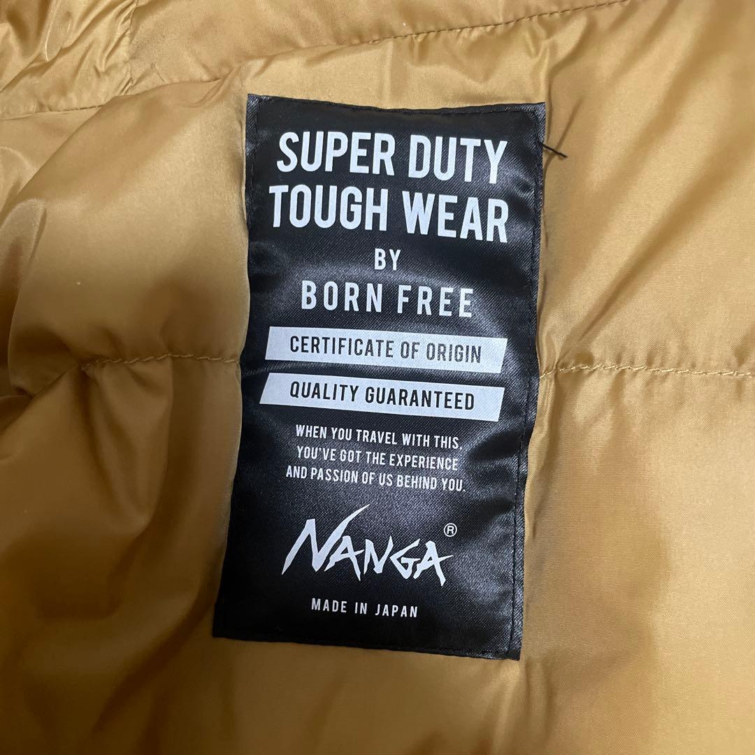 NANGA SUPER DUTY TOUGH WEAR ダウンジャケット