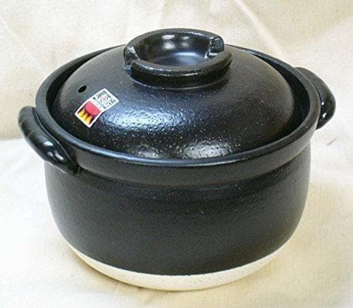 A【 ふっくら ごはん鍋 】 3合炊き 二重蓋 四日市ばんこ焼 (日本製) 【