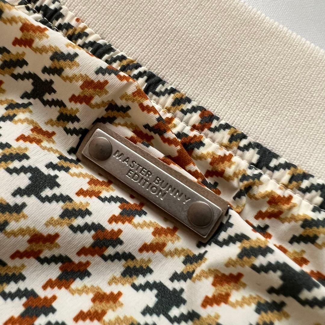 パーリーゲイツ　マスターバニー　千鳥格子柄　スニード　メンズ　ナイロン　XL 6