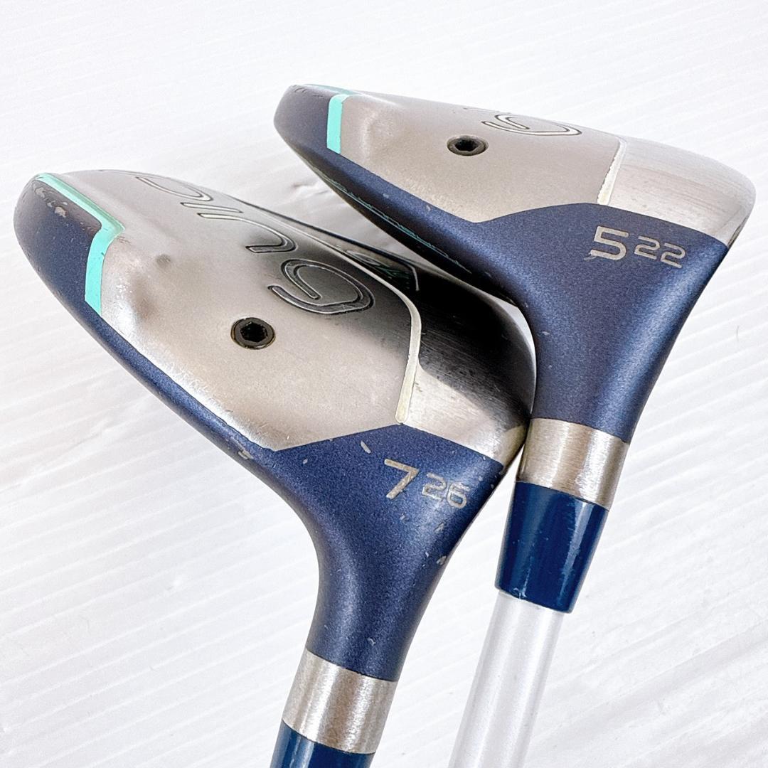 PING　G Le　レディース　フェアウェイウッド　5W　7W　2本セット（L）
