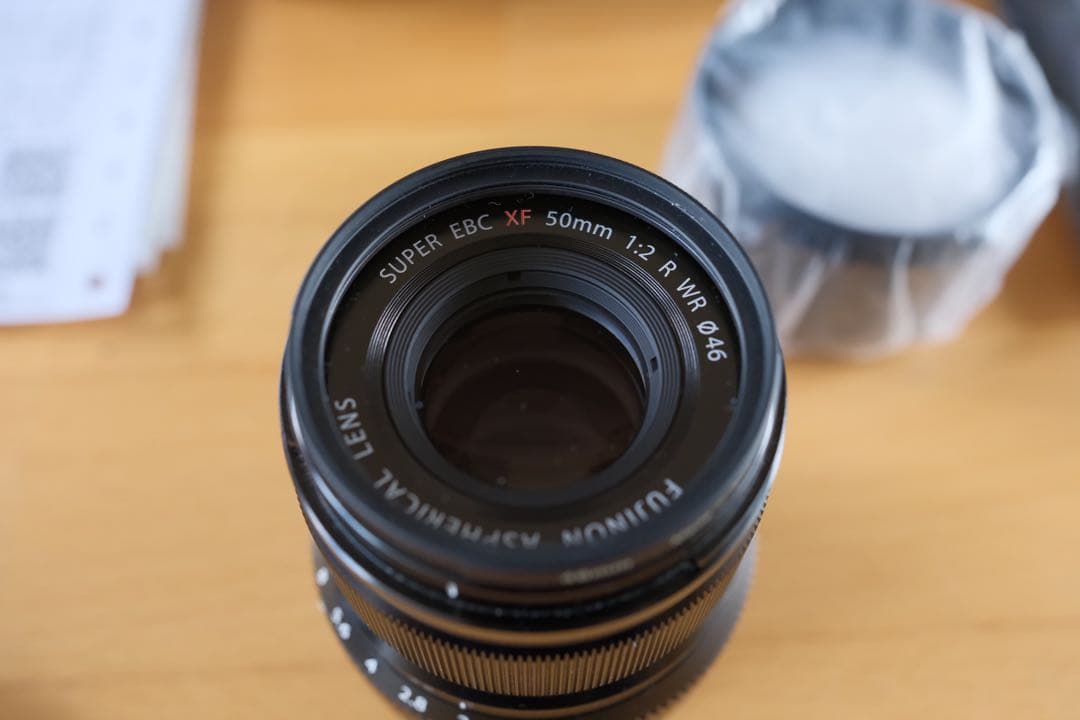 Fujinon XF50mmF2 R WR ナノコーティング済み　フィルター付き
