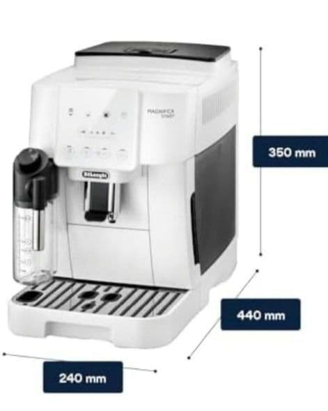 デロンギ 全自動コーヒーマシン マグニフィカスタート ECAM22062W