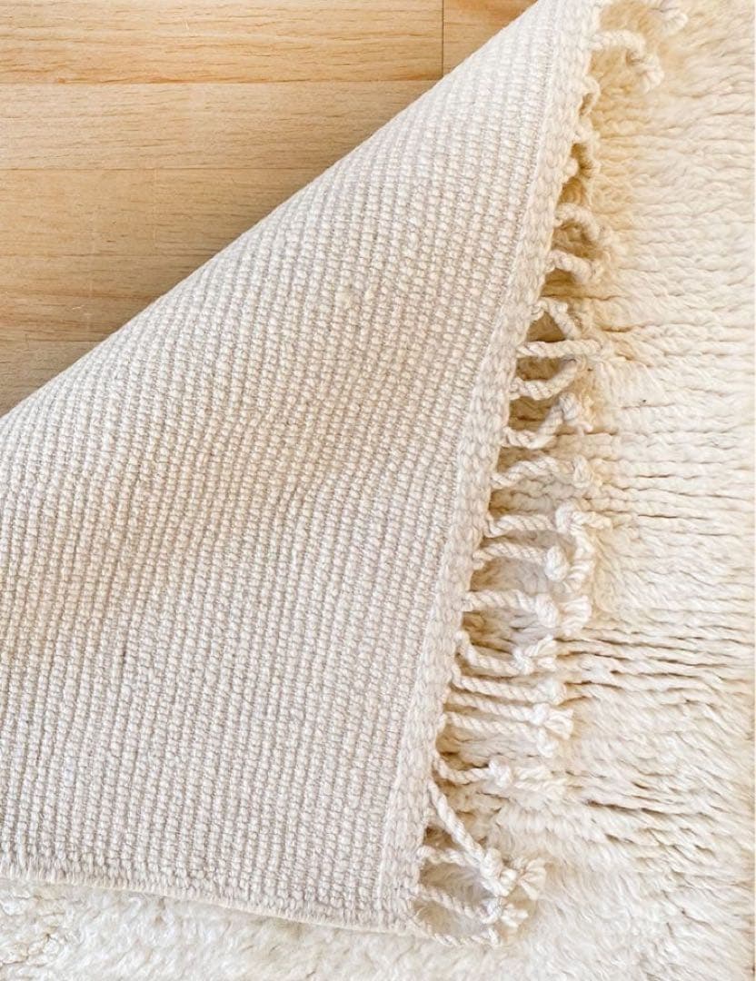 【モロッコ直輸入】新品ベニワレンラグ上質