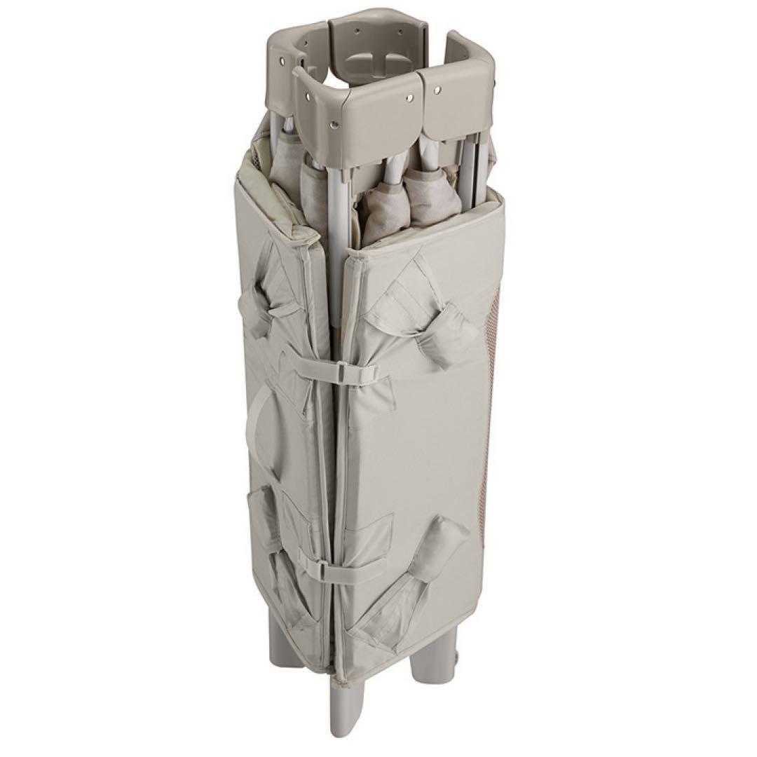 アップリカ　ココネルエアープラスAB　折りたたみ式ベビー用ベッド