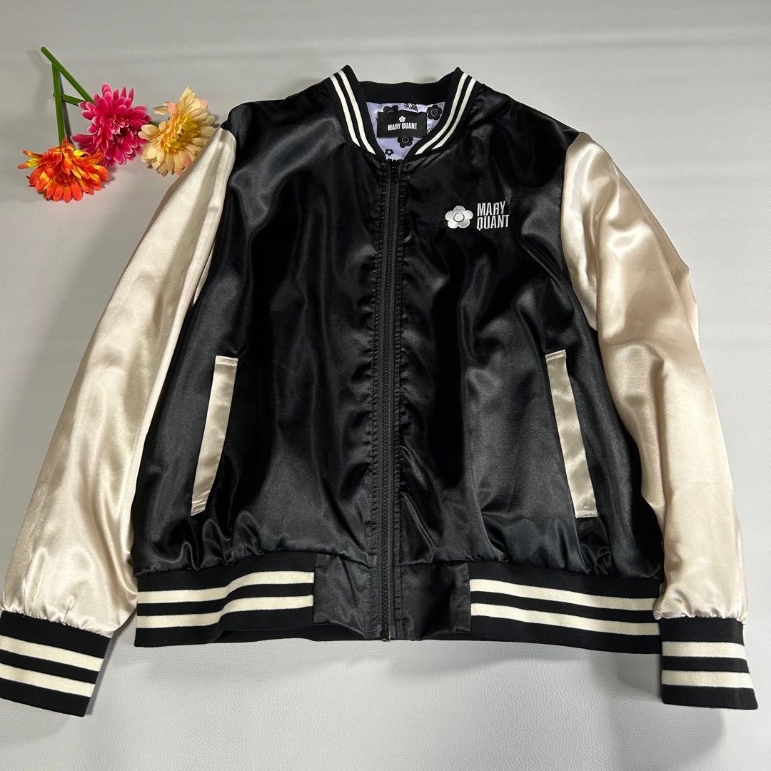 超美品 MARY QUANT Kuromi コラボスカジャン Mサイズ サンリオ