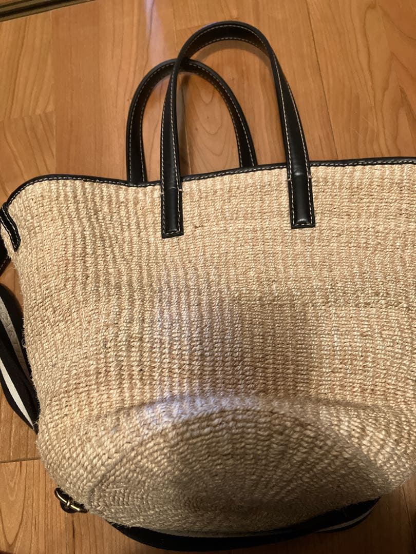 STELLA McCARTNEY かごバッグ ベージュ ブラック