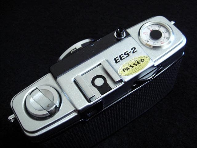 稀少黒 撮影可 オリンパス ペン EES-2 olympus pen ees2